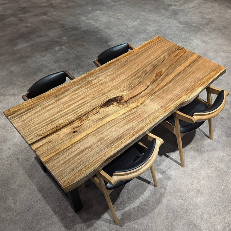 名古屋店 パプアニューギニアウォールナット 幅180×奥行90×厚み5(cm)