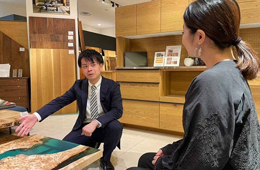 経験豊富な販売スタッフ